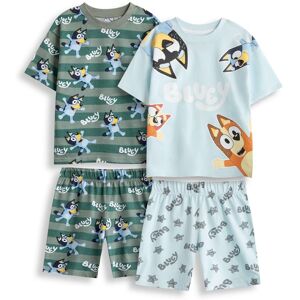 Bluey Boy's Kids Multi-Pack of 2 Short Sleeve Short Leg Pyjama Set (Boys Multicoloured) Size: 3-4 Years Multicolor 3-4 Years Bluey Boy's Kids Multi-Pack of 2 Short Sleeve Short Leg Pyjama Set (Boys Multicoloured) Size: 3-4 Years Multicolor 3-4 Years