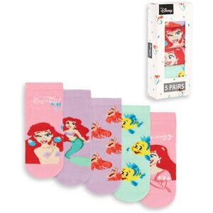 Disney Girl's Kids Calf Socks Set of 5 (Girls Multicoloured) Size: 9-12 Multicolor 9-12 Disney Girl's Kids Calf Socks Set of 5 (Girls Multicoloured) Size: 9-12 Multicolor 9-12