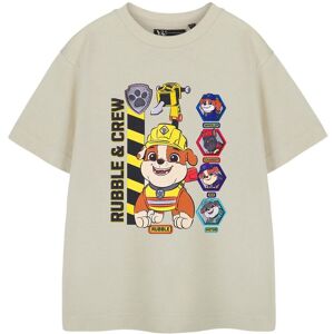 Paw Patrol Boy's Kids Short Sleeved T-Shirt (Boys Oatmeal) in Beige Size: 3-4 Years Beige 3-4 Years Paw Patrol Boy's Kids Short Sleeved T-Shirt (Boys Oatmeal) in Beige Size: 3-4 Years Beige 3-4 Years