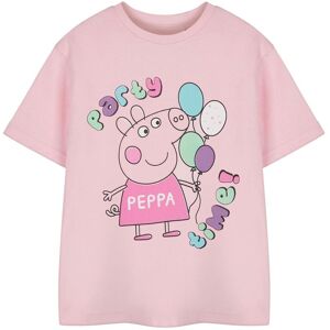 Peppa Pig Girl's Kids Short Sleeved T-Shirt (Girls Pink) in Pink Size: 2-3 Years Pink 2-3 Years Peppa Pig Girl's Kids Short Sleeved T-Shirt (Girls Pink) in Pink Size: 2-3 Years Pink 2-3 Years