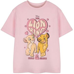 Disney Girl's Kids Short Sleeved T-Shirt (Girls Pink) in Pink Size: 5-6 Years Pink 5-6 Years Disney Girl's Kids Short Sleeved T-Shirt (Girls Pink) in Pink Size: 5-6 Years Pink 5-6 Years