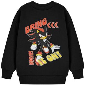 Sonic the Hedgehog Boy's Kids Sweatshirt (Boys Black) in Black Size: 9-10 Years Black 9-10 Years Sonic the Hedgehog Boy's Kids Sweatshirt (Boys Black) in Black Size: 9-10 Years Black 9-10 Years
