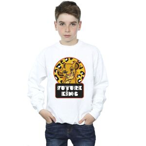 Disney Boy's The Lion King Future Simba Sweatshirt in White Size: 3-4 Years White 3-4 Years Disney Boy's The Lion King Future Simba Sweatshirt in White Size: 3-4 Years White 3-4 Years