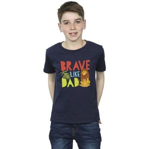 Disney Boy's The Lion King Brave Like Dad T-Shirt in Navy Size: 5-6 Years Navy 5-6 Years Disney Boy's The Lion King Brave Like Dad T-Shirt in Navy Size: 5-6 Years Navy 5-6 Years