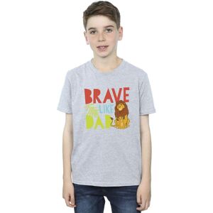 Disney Boy's The Lion King Brave Like Dad T-Shirt in Grey Size: 5-6 Years Grey 5-6 Years Disney Boy's The Lion King Brave Like Dad T-Shirt in Grey Size: 5-6 Years Grey 5-6 Years