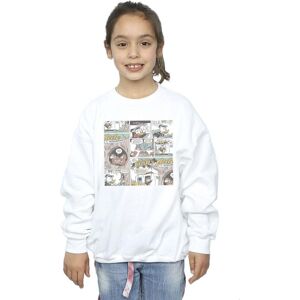 Disney Girl's Chip ´n Dale Comic Sweatshirt in White Size: 12-13 Years White 12-13 Years Disney Girl's Chip ´n Dale Comic Sweatshirt in White Size: 12-13 Years White 12-13 Years