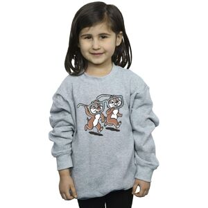 Disney Girl's Chip ´n Dale Glasses Sweatshirt in Grey Size: 5-6 Years Grey 5-6 Years Disney Girl's Chip ´n Dale Glasses Sweatshirt in Grey Size: 5-6 Years Grey 5-6 Years