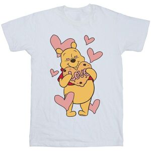 Winnie The Pooh Boy's Love Heart Cookie Cotton T-Shirt in White Size: 3-4 Years White 3-4 Years Winnie The Pooh Boy's Love Heart Cookie Cotton T-Shirt in White Size: 3-4 Years White 3-4 Years