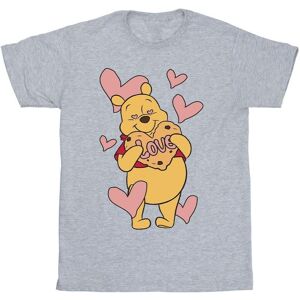 Winnie The Pooh Boy's Love Heart Cookie T-Shirt in Grey Size: 12-13 Years Grey 12-13 Years Winnie The Pooh Boy's Love Heart Cookie T-Shirt in Grey Size: 12-13 Years Grey 12-13 Years