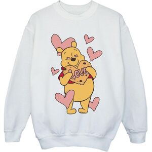 Winnie The Pooh Girl's Love Heart Cookie Sweatshirt in White Size: 3-4 Years White 3-4 Years Winnie The Pooh Girl's Love Heart Cookie Sweatshirt in White Size: 3-4 Years White 3-4 Years