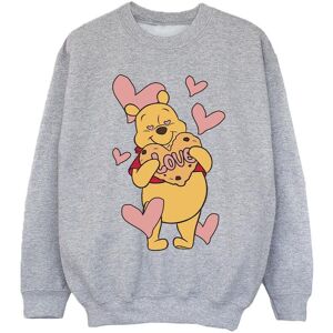 Winnie The Pooh Girl's Love Heart Cookie Sweatshirt in Grey Size: 3-4 Years Grey 3-4 Years Winnie The Pooh Girl's Love Heart Cookie Sweatshirt in Grey Size: 3-4 Years Grey 3-4 Years