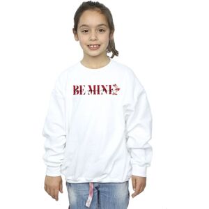 Disney Girl's Valentine Be Mine Daisy Duck Sweatshirt in White Size: 12-13 Years White 12-13 Years Disney Girl's Valentine Be Mine Daisy Duck Sweatshirt in White Size: 12-13 Years White 12-13 Years