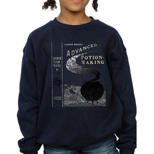 Harry Potter Girl's Hufflepuff Quidditch Team Captain Sweatshirt in Navy Size: 12-13 Years Navy 12-13 Years Harry Potter Girl's Hufflepuff Quidditch Team Captain Sweatshirt in Navy Size: 12-13 Years Navy 12-13 Years
