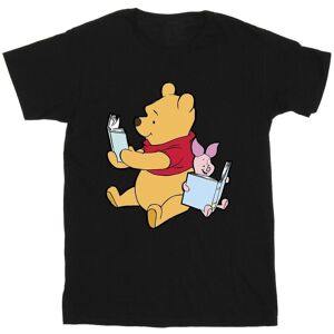 Winnie The Pooh Boy's Reading Cotton T-Shirt in Black Size: 3-4 Years Black 3-4 Years Winnie The Pooh Boy's Reading Cotton T-Shirt in Black Size: 3-4 Years Black 3-4 Years