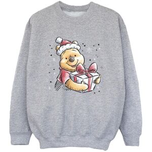 Winnie The Pooh Boy's Present Sweatshirt in Grey Size: 3-4 Years Grey 3-4 Years Winnie The Pooh Boy's Present Sweatshirt in Grey Size: 3-4 Years Grey 3-4 Years