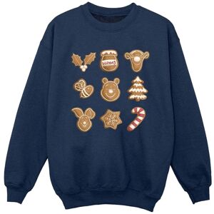 Winnie The Pooh Boy's Gingerbread Sweatshirt in Navy Size: 3-4 Years Navy 3-4 Years Winnie The Pooh Boy's Gingerbread Sweatshirt in Navy Size: 3-4 Years Navy 3-4 Years