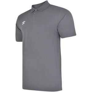 Umbro Boy's Essential Polo Shirt in Mid Grey Size: 11-12 Years Mid Grey 11-12 Years Umbro Boy's Essential Polo Shirt in Mid Grey Size: 11-12 Years Mid Grey 11-12 Years
