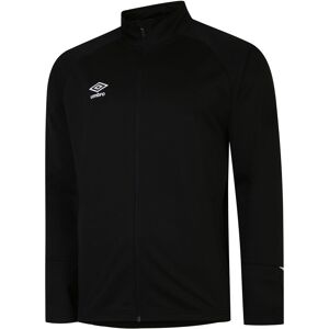 Umbro Total Training Knitted Track Jacket in Black Size: 13 Years Black 13 Years Umbro Total Training Knitted Track Jacket in Black Size: 13 Years Black 13 Years