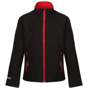 Regatta Professional 2 Layer Soft Shell Jacket in Black Size: 5-6 Years Black 5-6 Years Regatta Professional 2 Layer Soft Shell Jacket in Black Size: 5-6 Years Black 5-6 Years