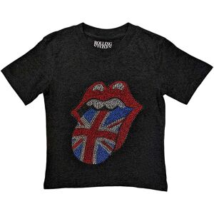 The Rolling Stones British Tongue Embellished T-Shirt in Black Size: 3-4 Years Black 3-4 Years The Rolling Stones British Tongue Embellished T-Shirt in Black Size: 3-4 Years Black 3-4 Years
