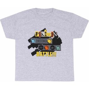 Pokemon Battle T-Shirt in Grey Size: 3-4 Years Grey 3-4 Years Pokemon Battle T-Shirt in Grey Size: 3-4 Years Grey 3-4 Years