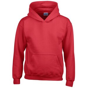 Gildan Heavy Blend Hooded Sweatshirt in Red Size: 5-6 Years Red 5-6 Years Gildan Heavy Blend Hooded Sweatshirt in Red Size: 5-6 Years Red 5-6 Years