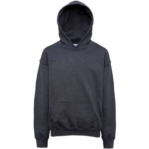 Gildan Heavy Blend Hooded Sweatshirt in Dark Grey Size: 9 Years Dark Grey 9 Years Gildan Heavy Blend Hooded Sweatshirt in Dark Grey Size: 9 Years Dark Grey 9 Years