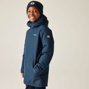 Regatta Farbank Hooded Waterproof Breathable Insulated Jacket in Blue Size: 5-6 Years Blue 5-6 Years Regatta Farbank Hooded Waterproof Breathable Insulated Jacket in Blue Size: 5-6 Years Blue 5-6 Years
