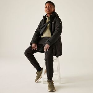 Regatta Farbank Hooded Waterproof Breathable Insulated Jacket in Jet Black Size: 8-9 Years Jet Black 8-9 Years Regatta Farbank Hooded Waterproof Breathable Insulated Jacket in Jet Black Size: 8-9 Years Jet Black 8-9 Years