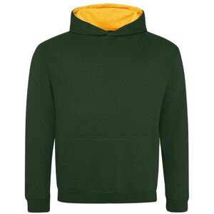 Awdis Forest Green/Gold Hoodie - Hoodie Awdis Forest Green/Gold Hoodie - Hoodie