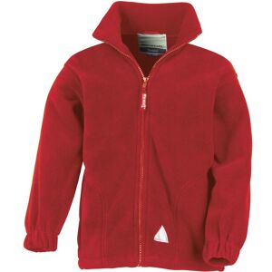 Result Polartherm Fleece Jacket - Kids Red 4-6 Years Result Polartherm Fleece Jacket - Kids Red 4-6 Years