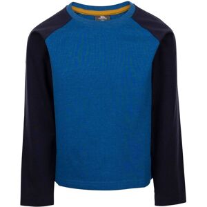 Trespass Boy's Colley Long-Sleeved T-Shirt in Blue Size: 5-6 Years Blue 5-6 Years Trespass Boy's Colley Long-Sleeved T-Shirt in Blue Size: 5-6 Years Blue 5-6 Years