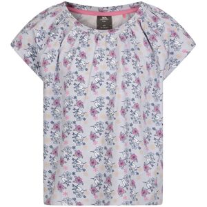 Trespass Girl's Josey Flowers Top in Light Grey Size: 3-4 Years Light Grey 3-4 Years Trespass Girl's Josey Flowers Top in Light Grey Size: 3-4 Years Light Grey 3-4 Years