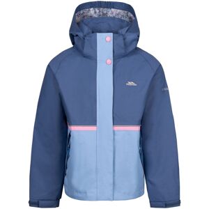Trespass Girl's Allora TP50 Waterproof Jacket in Navy Size: 3-4 Years Navy 3-4 Years Trespass Girl's Allora TP50 Waterproof Jacket in Navy Size: 3-4 Years Navy 3-4 Years