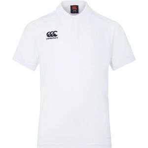 Canterbury Club Dry Polo Shirt in White Size: 6 Years White 6 Years Canterbury Club Dry Polo Shirt in White Size: 6 Years White 6 Years