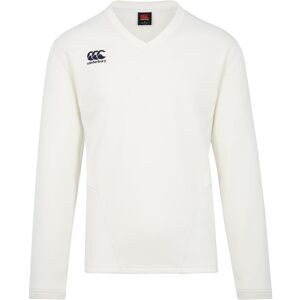 Canterbury Classic Long-Sleeved Cricket Jumper in Cream Size: 12 Years Cream 12 Years Canterbury Classic Long-Sleeved Cricket Jumper in Cream Size: 12 Years Cream 12 Years