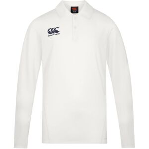 Canterbury Set-in Regular Long-Sleeved Cricket Polo Shirt in Cream Size: 12 Years Cream 12 Years Canterbury Set-in Regular Long-Sleeved Cricket Polo Shirt in Cream Size: 12 Years Cream 12 Years