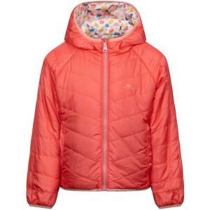 Trespass Girl's Dessie Reversible Padded Jacket in Orange Size: 5-6 Years Orange 5-6 Years Trespass Girl's Dessie Reversible Padded Jacket in Orange Size: 5-6 Years Orange 5-6 Years