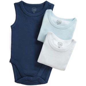 Cool Club Boy's 3-Pack Sleeveless Bodysuits Set in Blue Size: 2 Years Blue 2 Years Cool Club Boy's 3-Pack Sleeveless Bodysuits Set in Blue Size: 2 Years Blue 2 Years