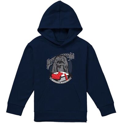 Disney Star Wars Christmas Chewbacca Arrrrgh Socks Again Youth Kids Pull-Over Hoodie, Navy Size: 9-11 Years Navy 9-11 Years Disney Star Wars Christmas Chewbacca Arrrrgh Socks Again Youth Kids Pull-Over Hoodie, Navy Size: 9-11 Years Navy 9-11 Years
