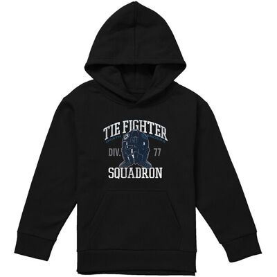 Disney Star Wars Tie Fighter Squadron Youth Kids Pull-Over Hoodie, Black Size: 9-11 Years Black 9-11 Years Disney Star Wars Tie Fighter Squadron Youth Kids Pull-Over Hoodie, Black Size: 9-11 Years Black 9-11 Years