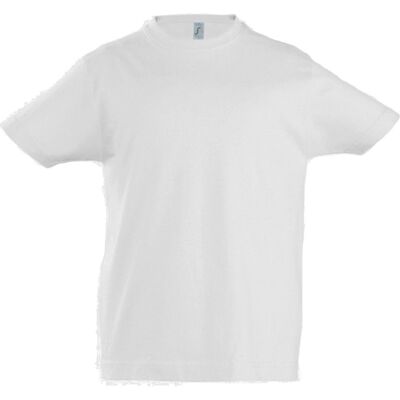 SOL'S Kids Heavy Cotton Short Sleeve T-Shirt White - Unisex 2-12Y SOL'S Kids Heavy Cotton Short Sleeve T-Shirt White - Unisex 2-12Y