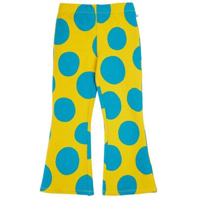 Frugi Girl's Cosy Flared Leggings in Yellow Size: 5-6 Years Yellow 5-6 Years Frugi Girl's Cosy Flared Leggings in Yellow Size: 5-6 Years Yellow 5-6 Years
