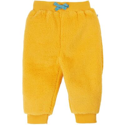 Frugi Ted Fleece Pull Ups in Yellow Size: 18-24 m Yellow 18-24 m Frugi Ted Fleece Pull Ups in Yellow Size: 18-24 m Yellow 18-24 m