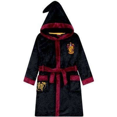 Harry Potter - Gryffindor Dressing Gown - Black - Dressing Gown Harry Potter - Gryffindor Dressing Gown - Black - Dressing Gown