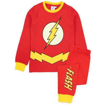 DC Comics Boy's Long Sleeve Long Leg Pyjama Set Boys Red Official Size: 7-8 Years Red 7-8 Years DC Comics Boy's Long Sleeve Long Leg Pyjama Set Boys Red Official Size: 7-8 Years Red 7-8 Years