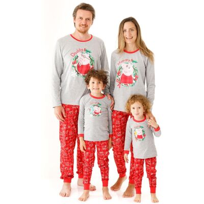 Peppa Pig Boy's Long Sleeve Long Leg Pyjama Set Boys Red Official Size: 4-5 Years Red 4-5 Years Peppa Pig Boy's Long Sleeve Long Leg Pyjama Set Boys Red Official Size: 4-5 Years Red 4-5 Years