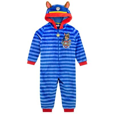 Paw Patrol Boy's Chase Fleece Onesie in Blue Size: 18-24 m Blue 18-24 m Paw Patrol Boy's Chase Fleece Onesie in Blue Size: 18-24 m Blue 18-24 m