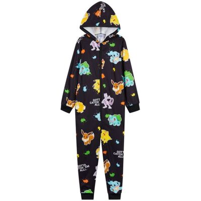 Pokemon Boy's Fleece Onesie Warm Hooded PJ Comfy Long Sleeve Lounge Costume in Black Size: 11-12 Years Black 11-12 Years Pokemon Boy's Fleece Onesie Warm Hooded PJ Comfy Long Sleeve Lounge Costume in Black Size: 11-12 Years Black 11-12 Years