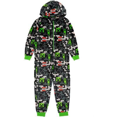 Minecraft Boy's Onesie Boys Multicoloured Official Merch in Green Size: 9-10 Years Green 9-10 Years Minecraft Boy's Onesie Boys Multicoloured Official Merch in Green Size: 9-10 Years Green 9-10 Years